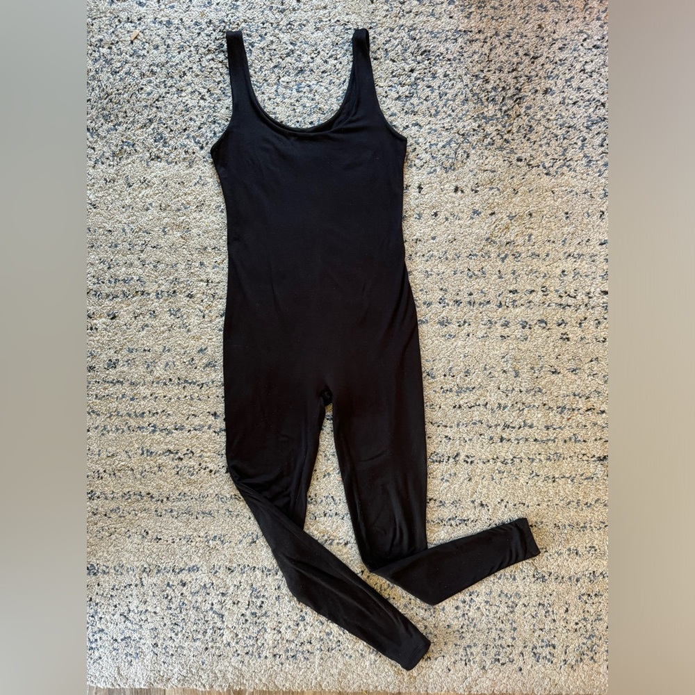 The Lucy bumpsuit in black